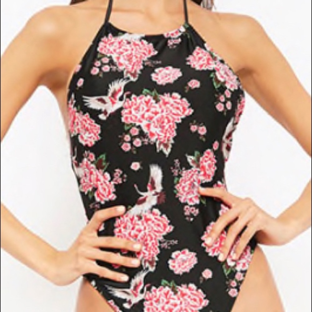 One piece bathing suit